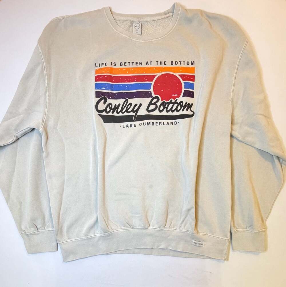 Ragwear Life Is Better At The Bottom Lake Cumberland Graphic Sweatshirt